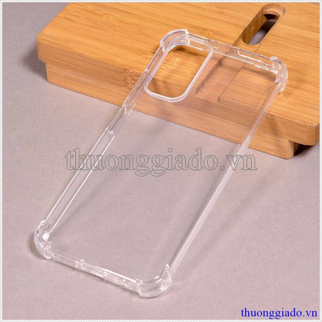 Ốp lưng dẻo Xiaomi Redmi Note 11 4G (Ốp lưng Silicone trong suốt tăng cường chống sốc 4 góc)